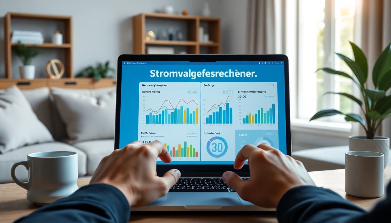 Nutzen Sie den Stromvergleichsrechner für Ihre individuellen Energiekosten und optimieren Sie Ihre Tarife.