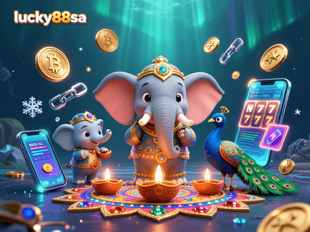 Experience thrilling gameplay at lucky88sa with vibrant casino elements, including slots and cryptocurrency features.