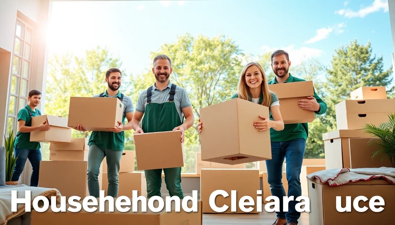 Haushaltsauflösung Freiburg: Lively team facilitating a smooth household clearance process.