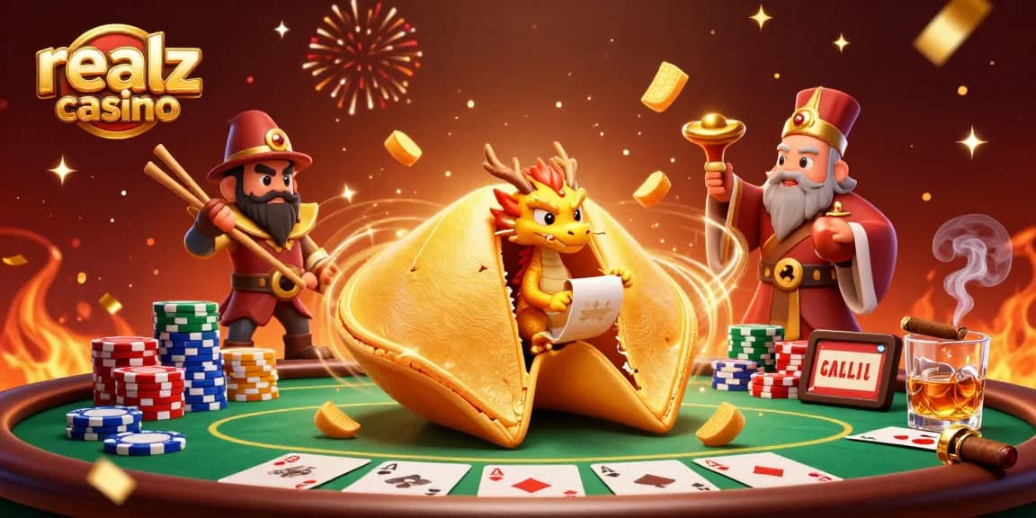 Engaging scene from realz casino showcasing vibrant casino elements and characters.