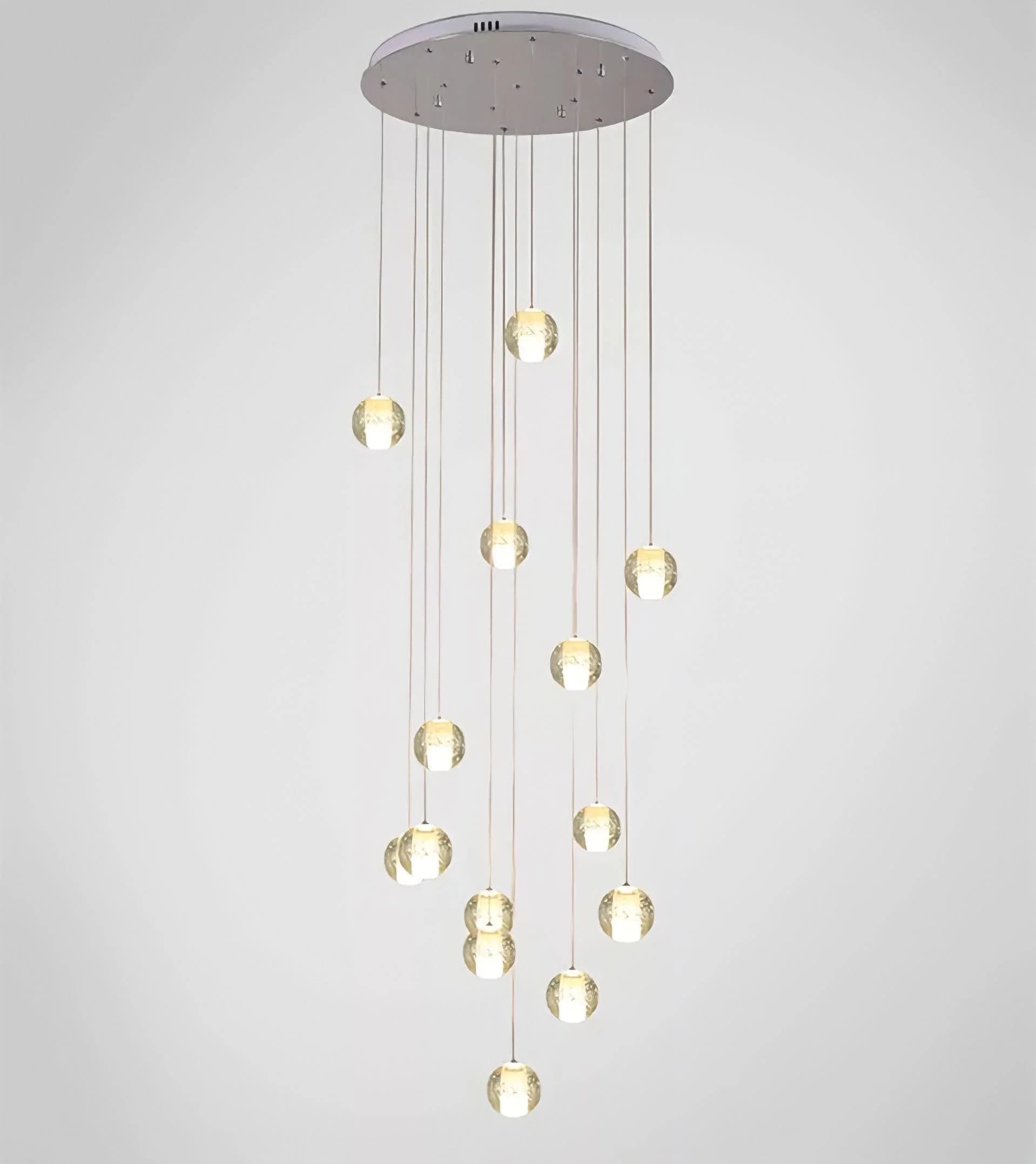 BUYnBLUE Esszimmer Lampe aus Holz und Metall: Natürliche Materialkombinationen