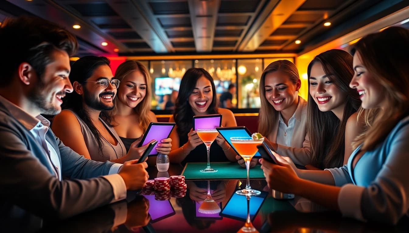 Entdecken Sie die beste Casino App in Deutschland mit Freunden in einem luxuriösen Ambiente.