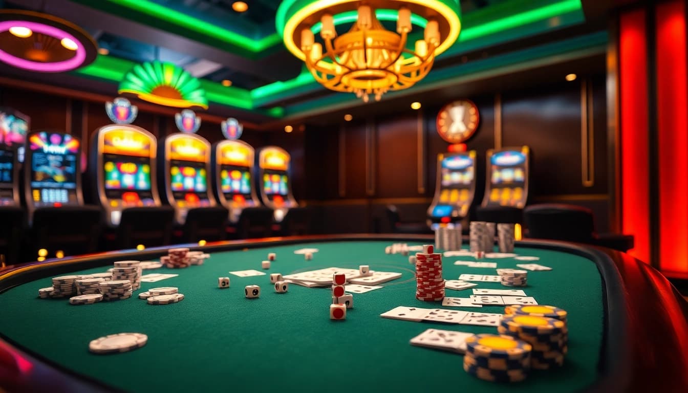 The vibrant gaming atmosphere at https://ok365.tw/ showcases thrilling casino elements with excitement and luxury.