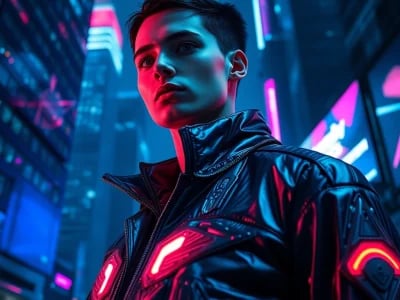 Stilvolle Cyberpunk Apparel: Tauchen Sie ein in die futuristische Modewelt