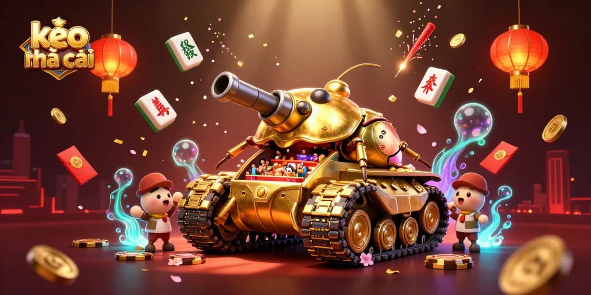 Experience thrilling kèo nhà cái action in a vibrant, immersive 3D casino scene.