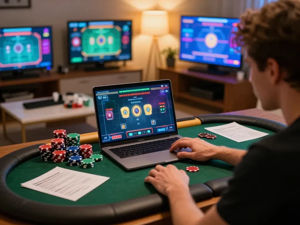 Engaging online gaming session with ONE88 LINK, showcasing strategic gameplay and comfortable atmosphere