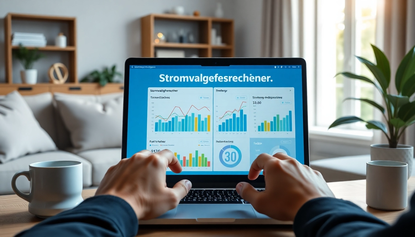 Nutzen Sie den Stromvergleichsrechner für Ihre individuellen Energiekosten und optimieren Sie Ihre Tarife.