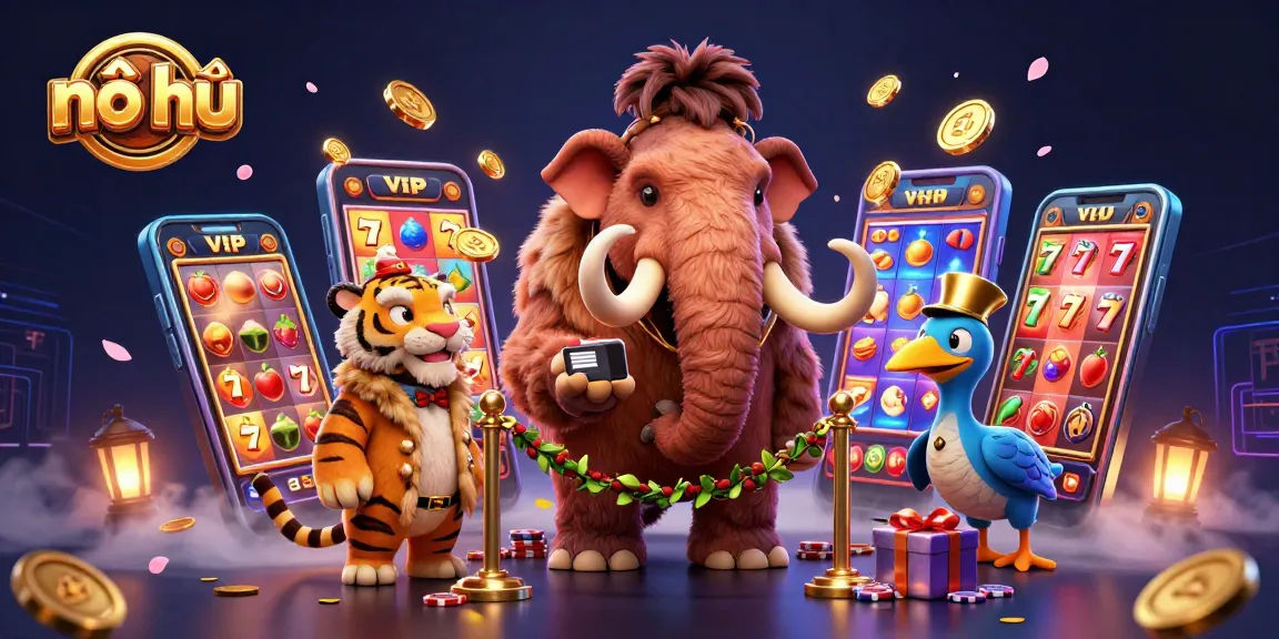Win big at nổ hũ with vibrant slot games and engaging casino action featuring a unique trio.