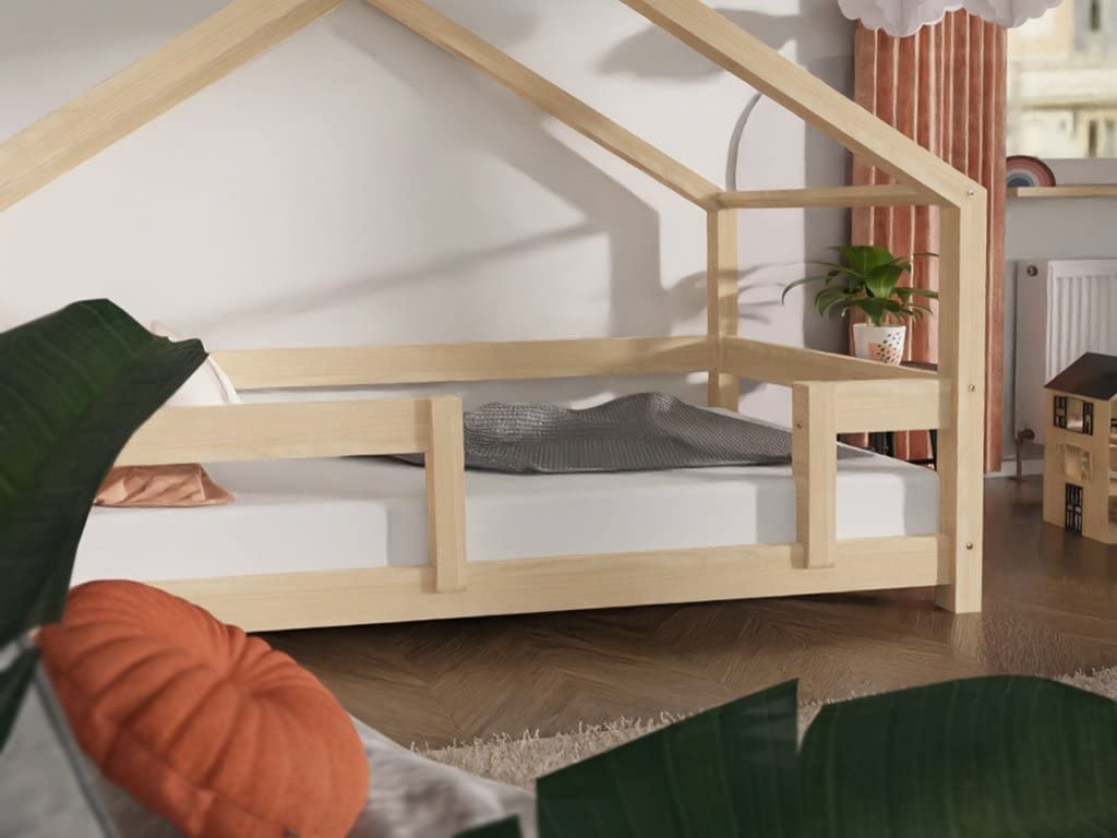 Maximaler Komfort und Sicherheit mit dem Hausbett 120x200 aus Kiefer