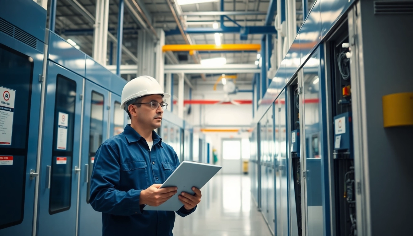 DGUV V3 Prüfung inspections in a professional workspace with safety procedures.