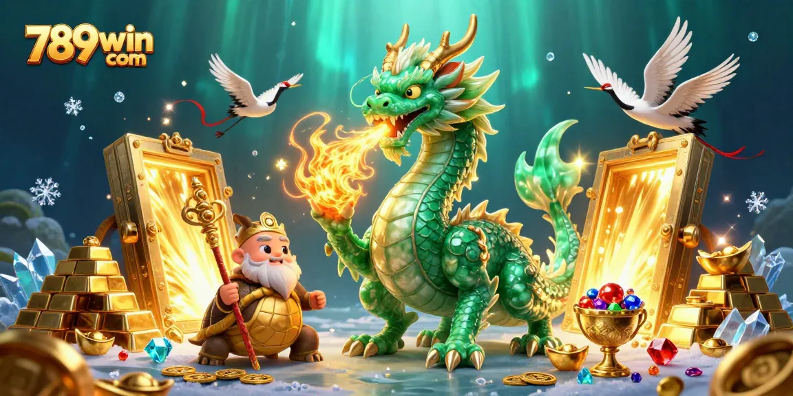 Win big with 789win com's exciting casino adventure featuring vibrant dragons and treasures.