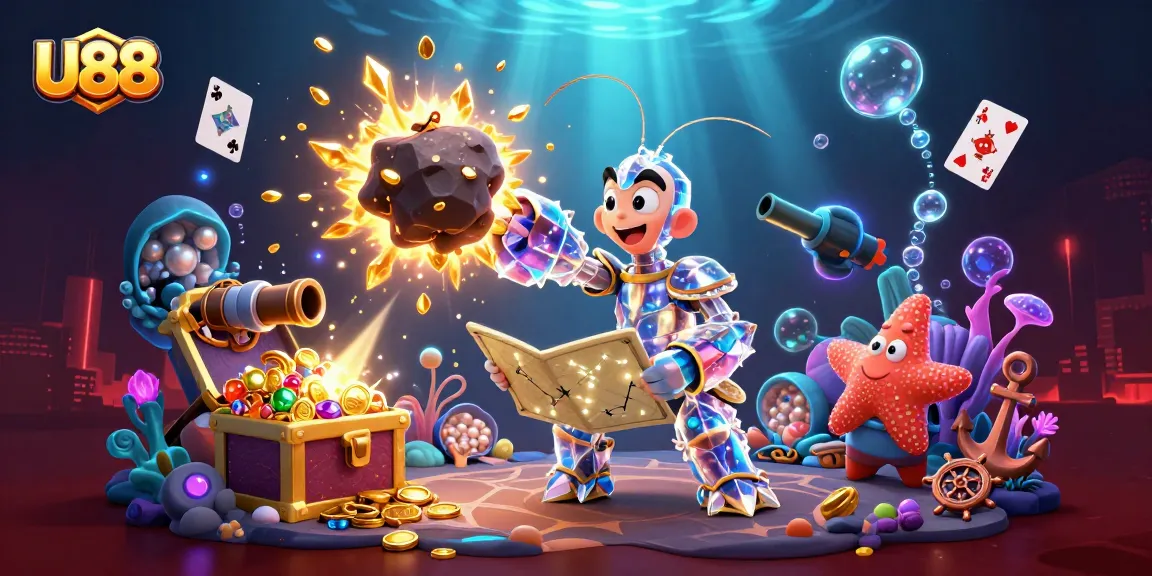Win big at U88 with immersive underwater casino action and vibrant gaming elements.