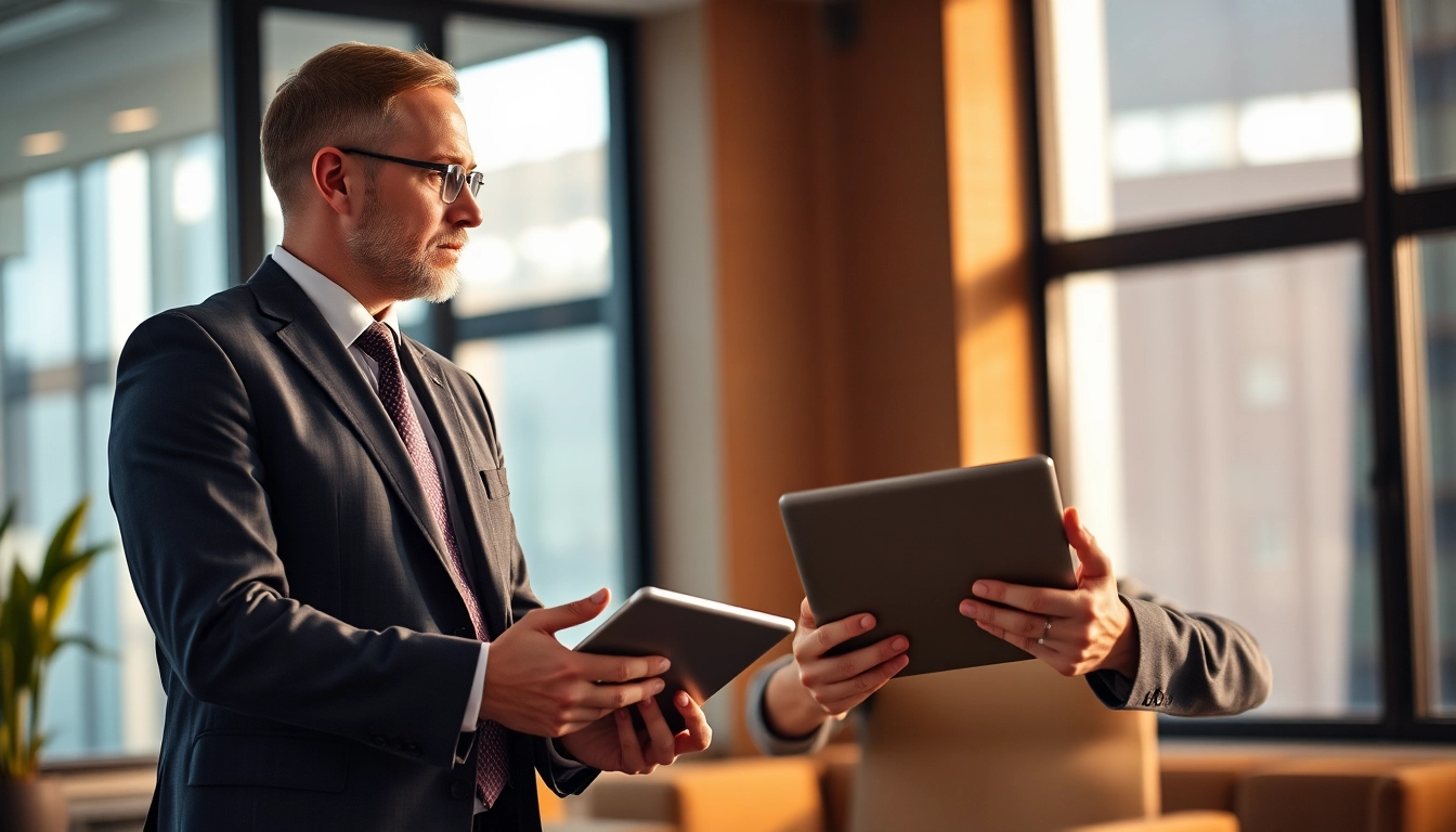 Headhunter IT im Gespräch mit einem qualifizierten IT-Experten über Karrieremöglichkeiten.