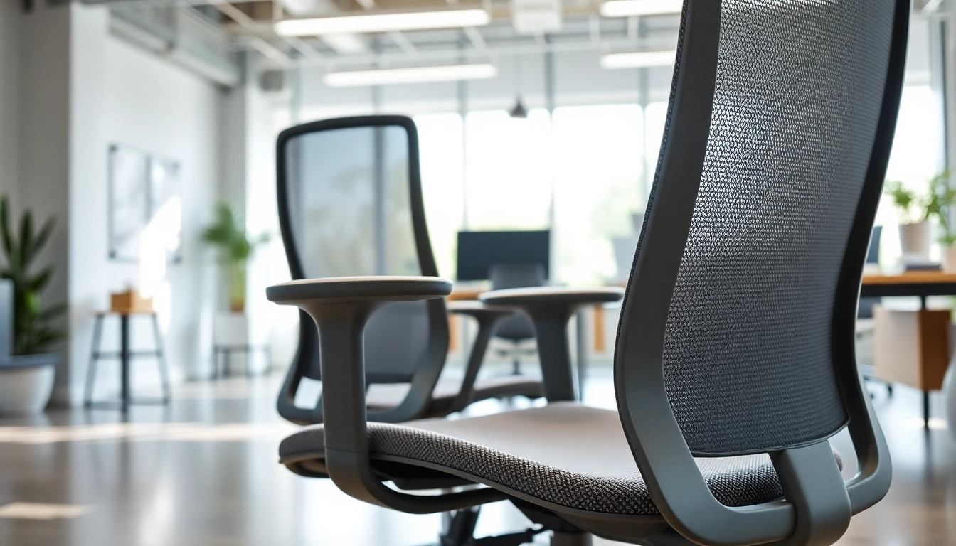 Erleben Sie den Komfort des Herman Miller Setu mit modernem Design in einem eleganten Büro.