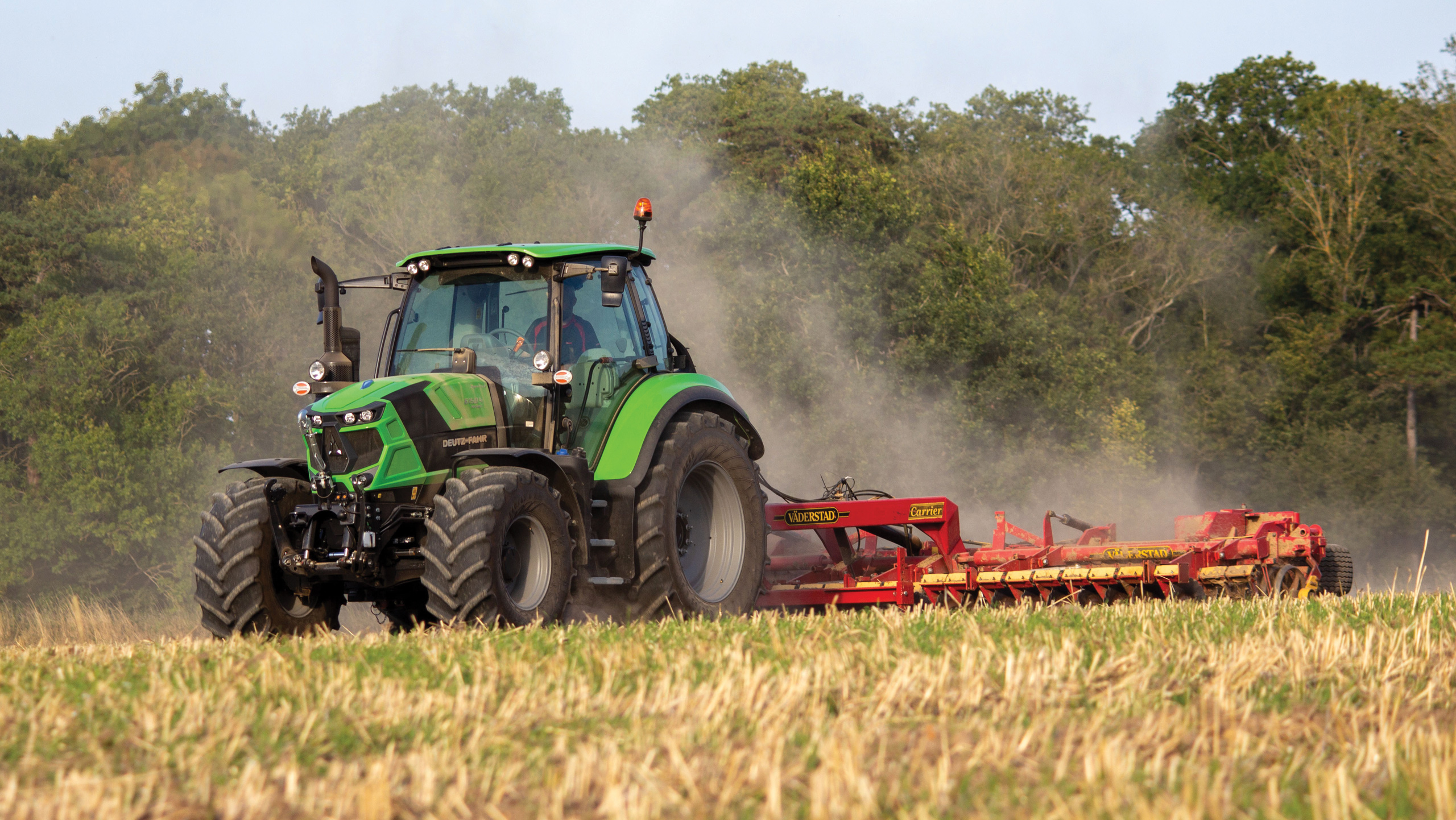 Moderne Landwirtschaft beginnt mit Deutz Fahr Technik
