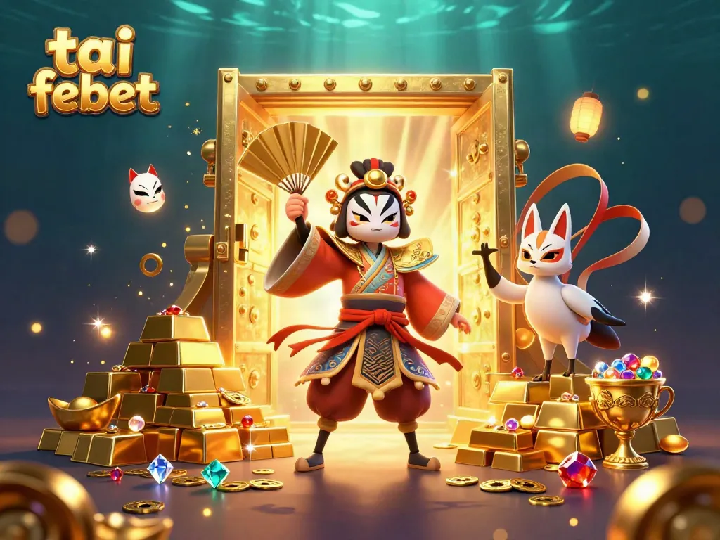 Experience big wins at tai febet with captivating casino characters and golden treasures.