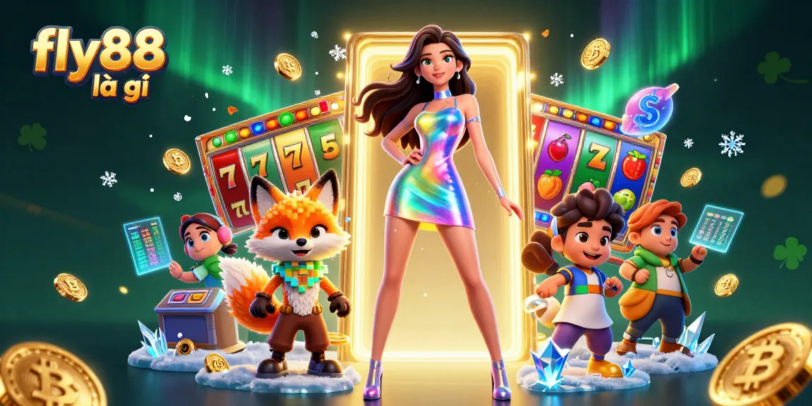Join the excitement at fly88 là gì with vibrant slot reels and jackpot thrills in this engaging casino scene.