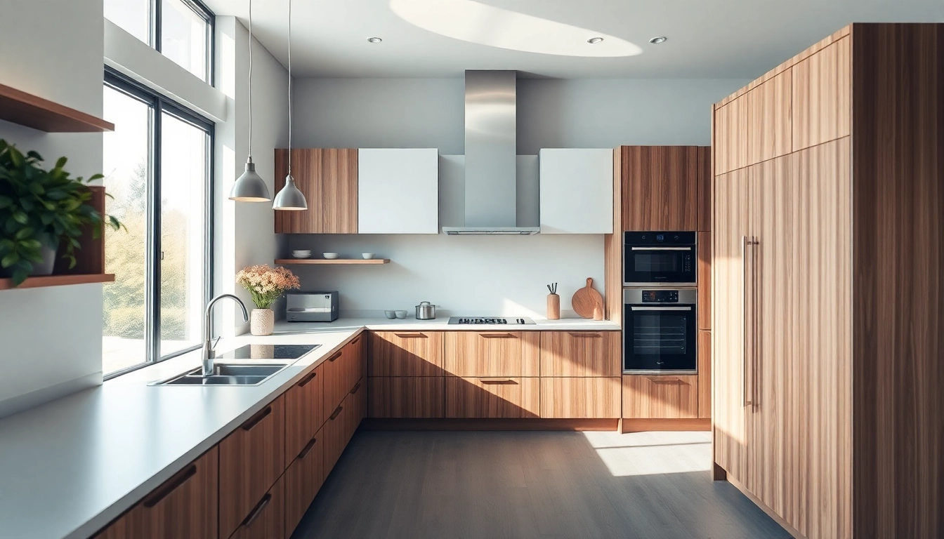Küchenstudio in Frankfurt am Main mit modernem Design und eleganten Möbeln präsentieren.