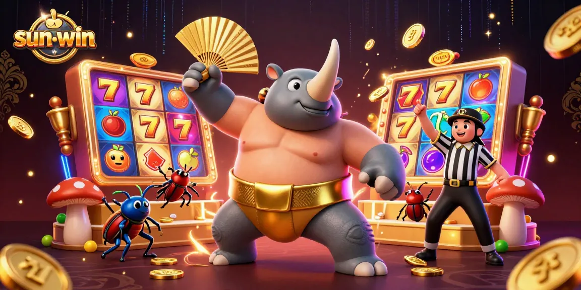Experience the excitement of the sun-win gaming world with vibrant slot games and engaging characters.