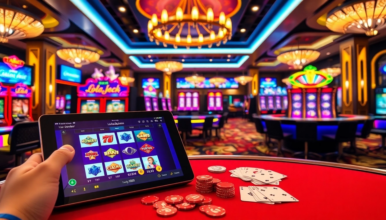 LolaJack Casino: Ihre Plattform für spannende Online-Spiele und Gewinne