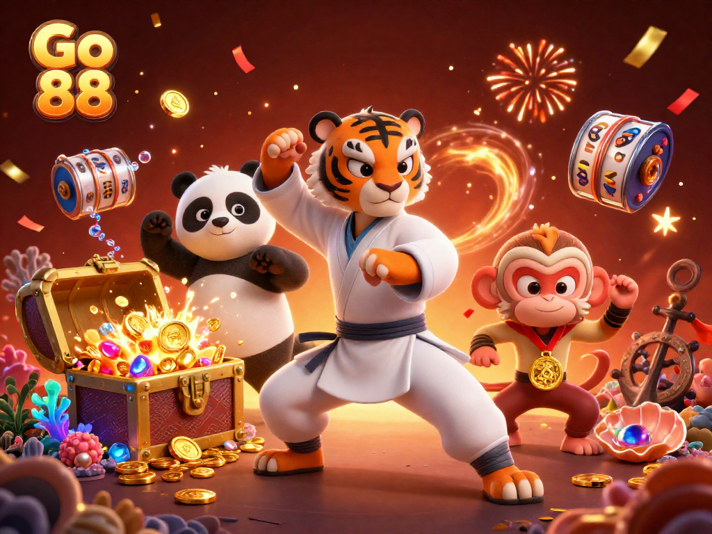 Win big at Go 88's vibrant casino with immersive 3D characters and exciting games.