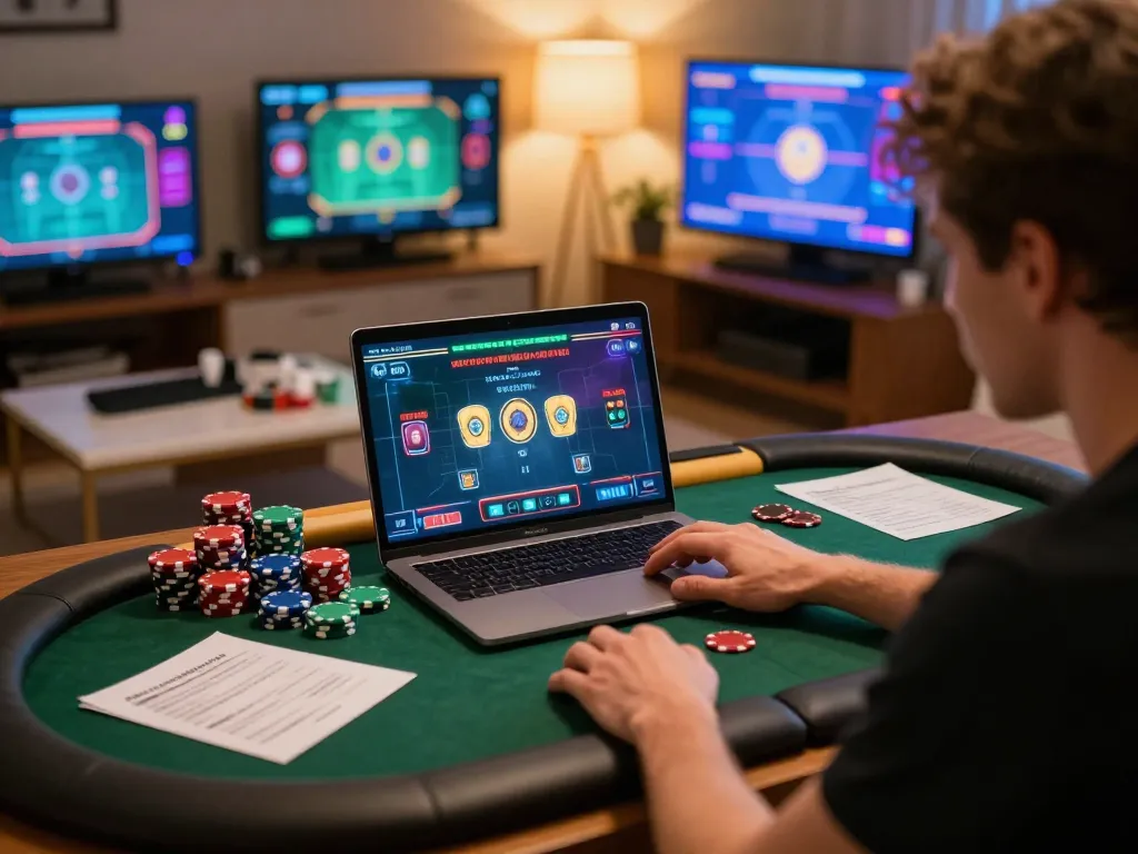 Engaging online gaming session with ONE88 LINK, showcasing strategic gameplay and comfortable atmosphere