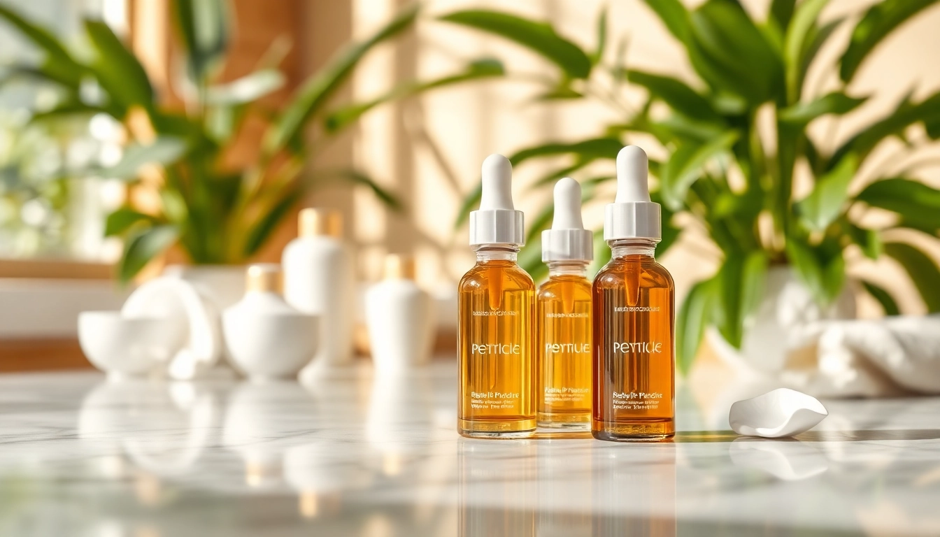 Peptide kaufen für hochwertige Hautpflegeprodukte auf eleganter Präsentation.