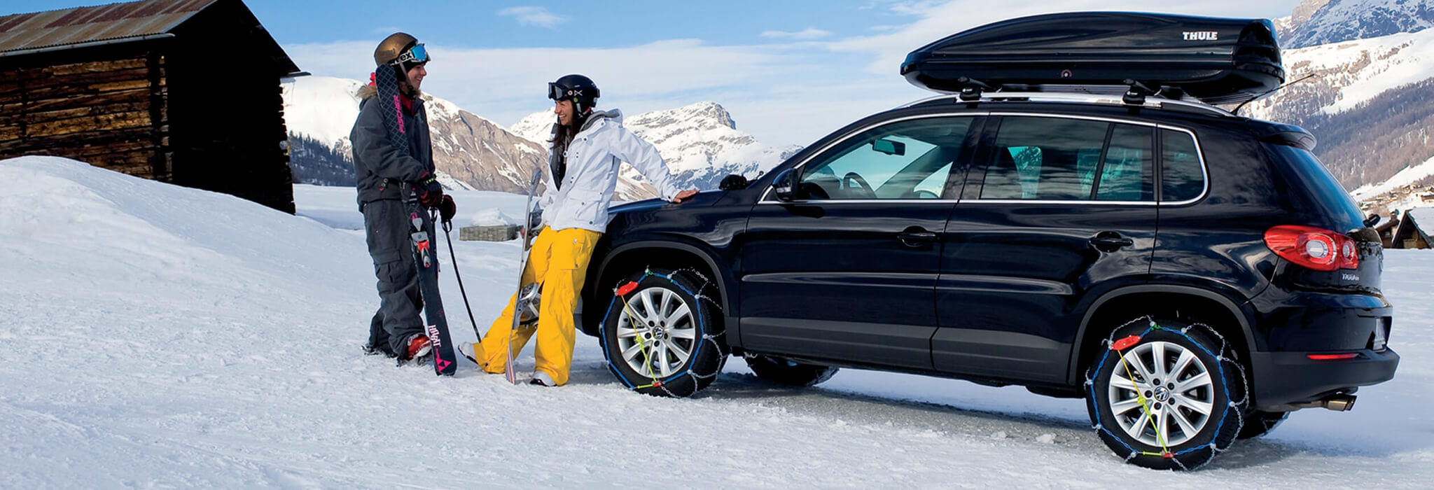 Thule Schneeketten Konfigurator: Schritt für Schritt zu den passenden Schneeketten