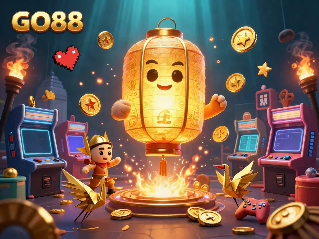 Join the excitement at GO88, where vibrant 3D gaming visuals meet rich casino atmosphere.
