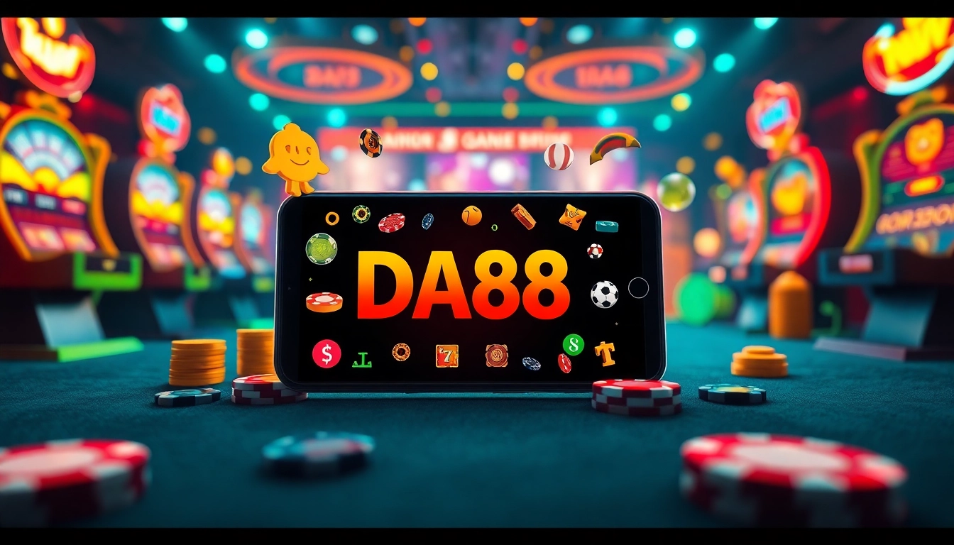 Experience immersive gaming with DA88: tải app Da88 to access diverse games and exciting features.
