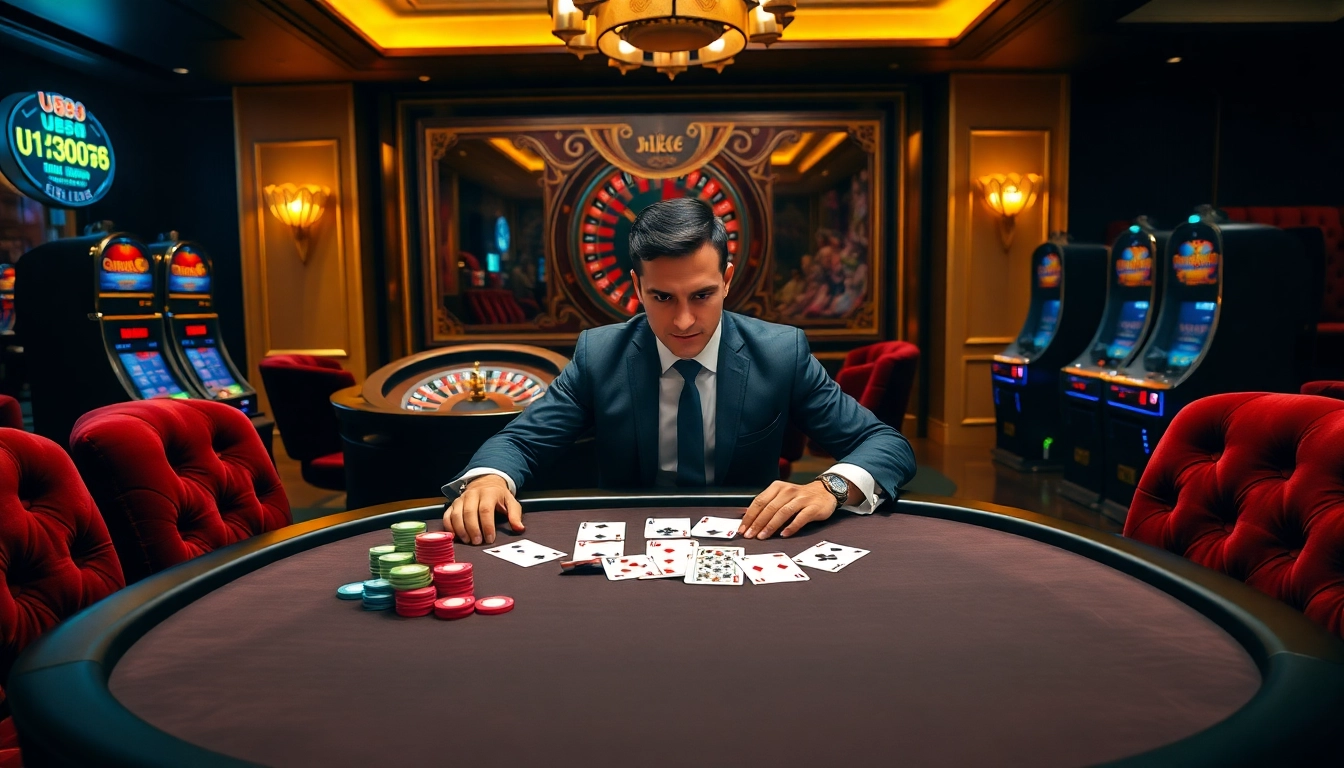 Join the action at U888 with thrilling poker gameplay and vibrant casino ambiance.