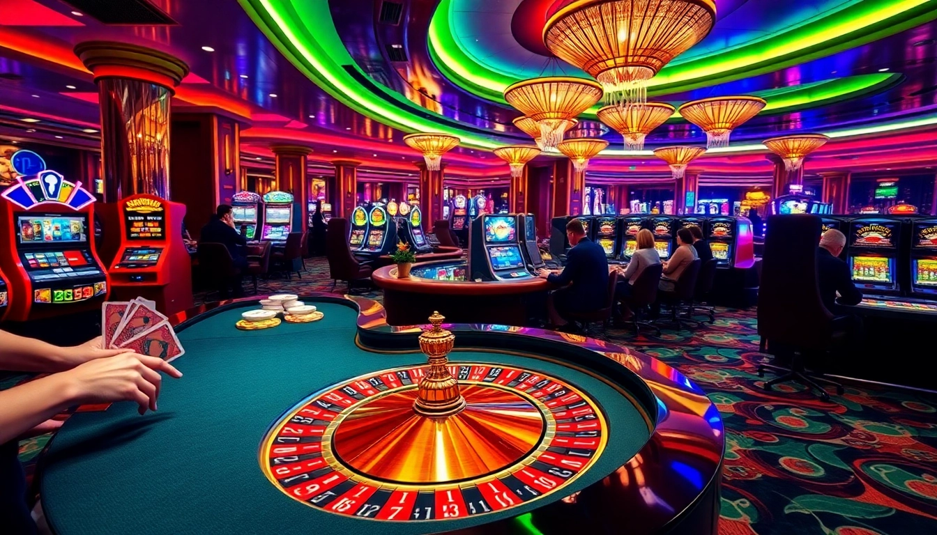 Experience thrilling gambling at S 8's upscale casino with exciting roulette and vibrant slot machines.