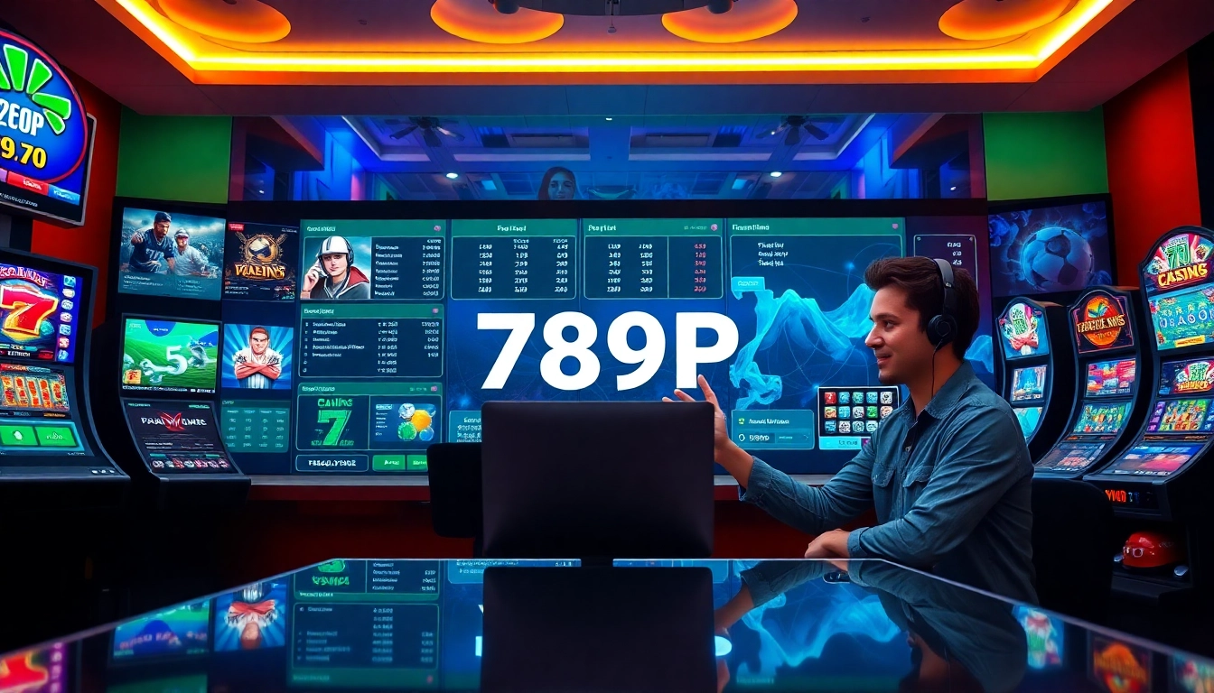 Experience 789P trang chủ: vibrant online gaming interface with 24/7 support features.