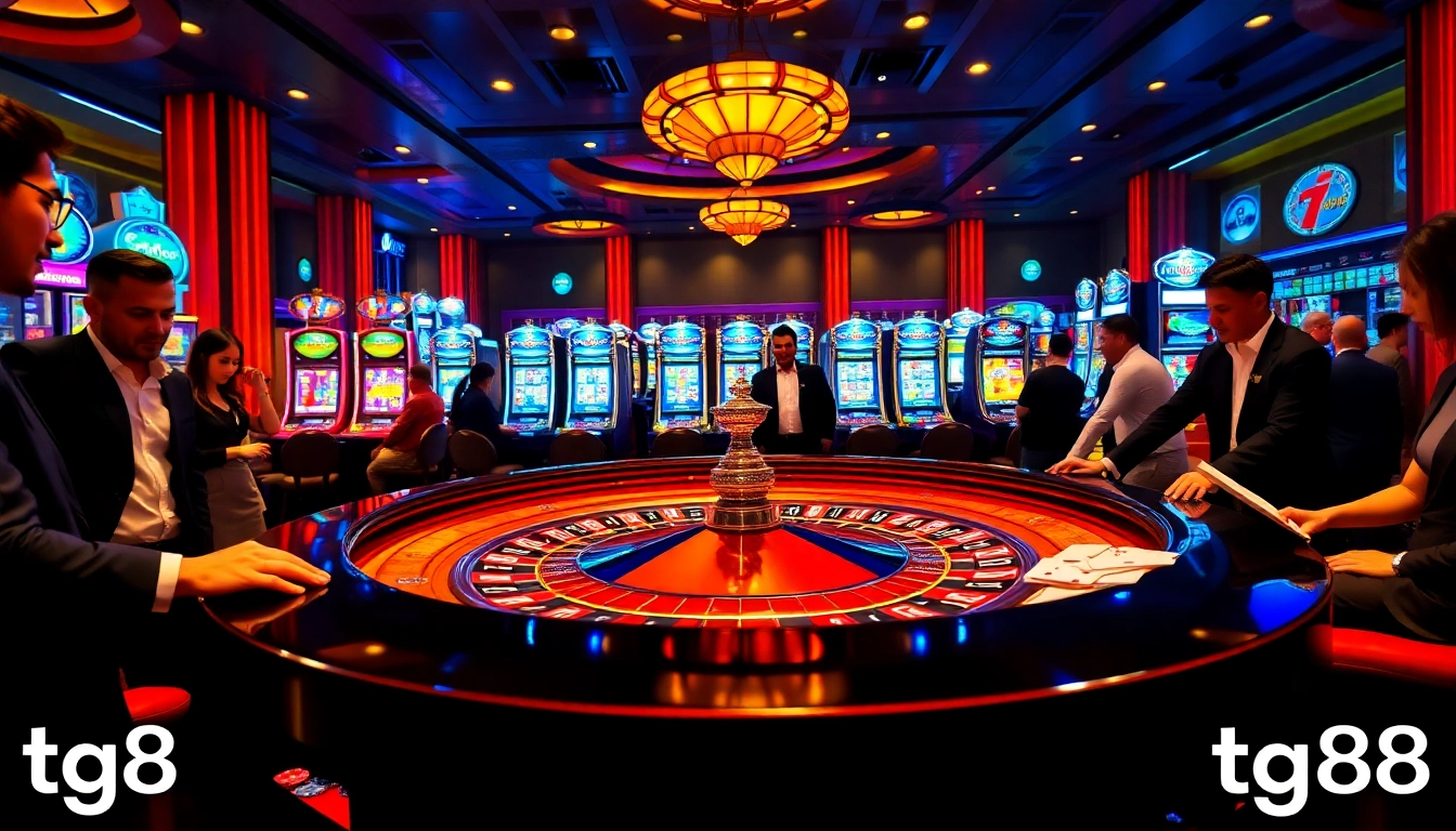 Experience thrilling moments at tg88 with dynamic casino games and elegant setups.