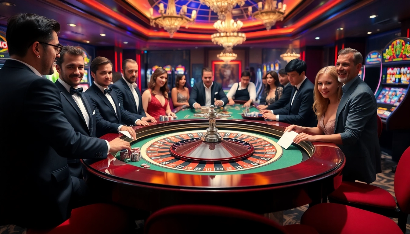 Enjoying the thrilling casino atmosphere at https://rr99.uk.com/ with roulette and slot machines.