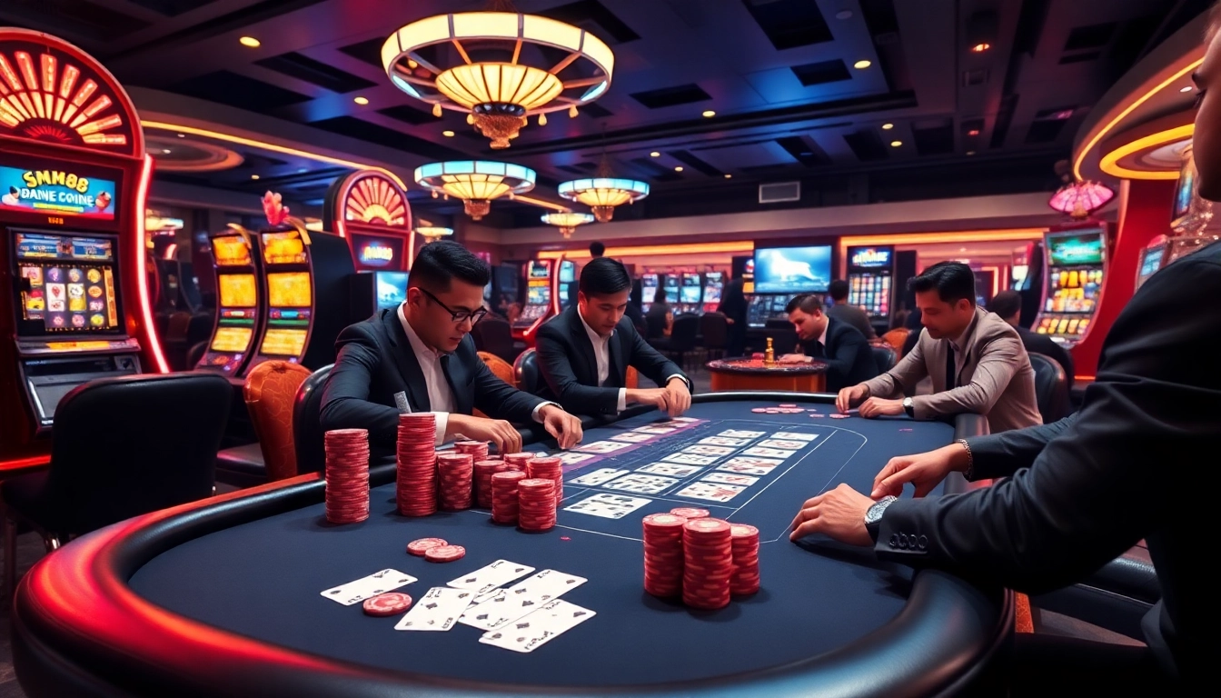 Experience thrilling gameplay at MM88 with immersive poker and exciting slot machines.