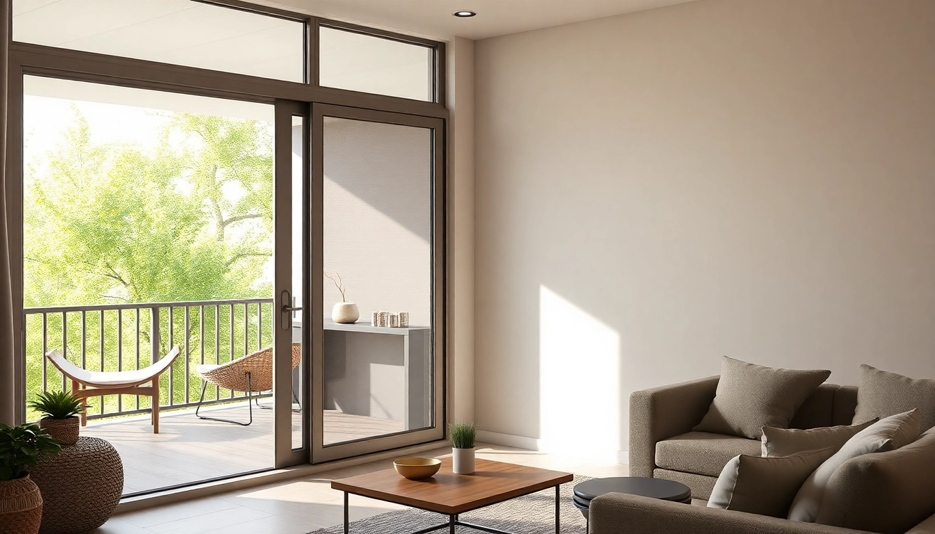 Installieren Sie den insektenschutz balkontür ohne bohren in Ihrer modernen Wohnumgebung.