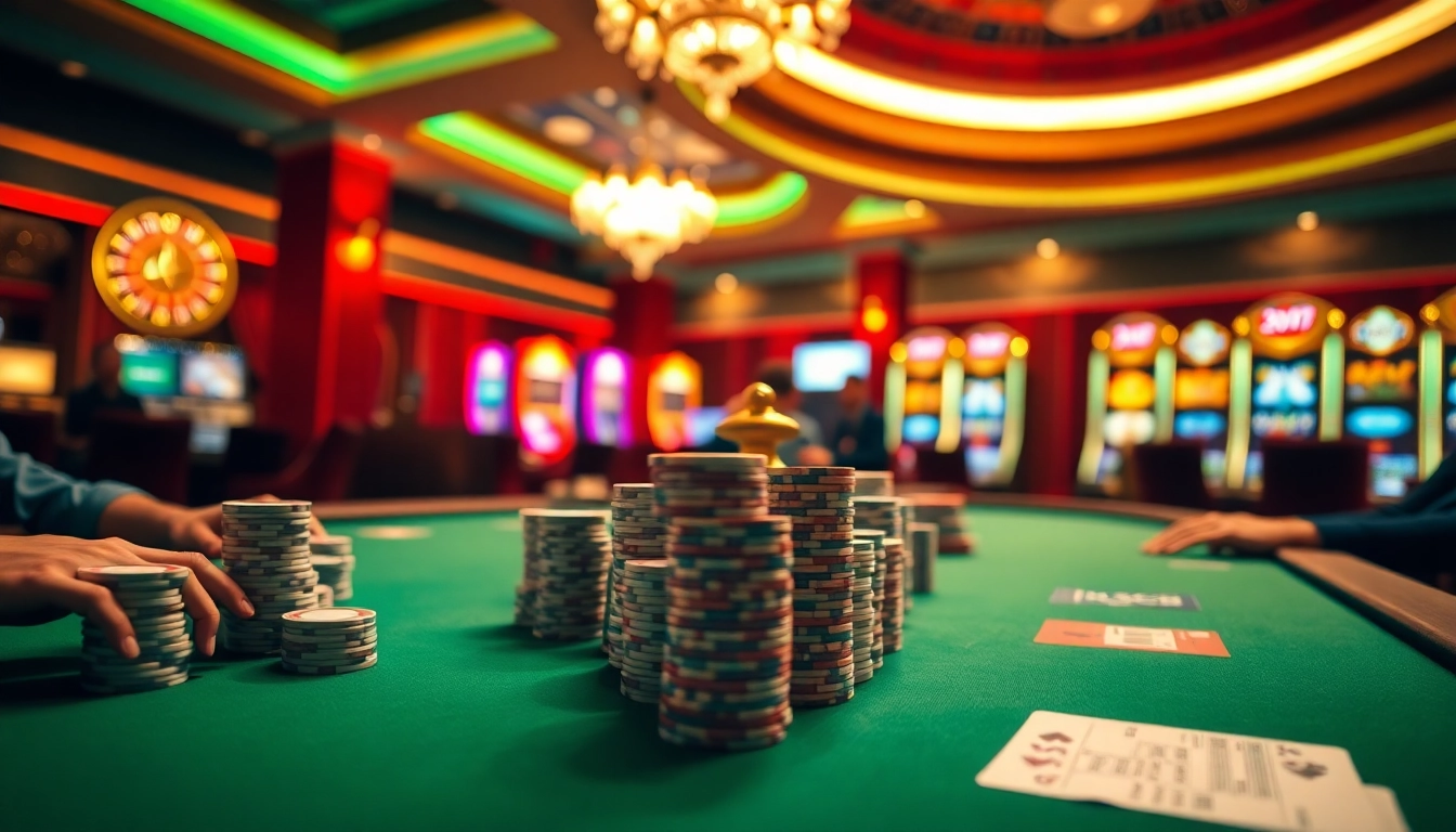 Experience high-stakes excitement at https://c168.today/ with this vivid casino poker scene.