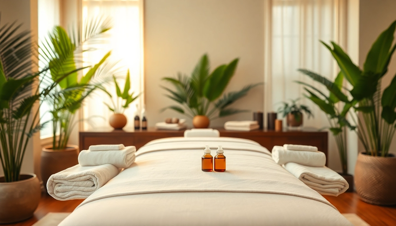 Erleben Sie spanische Massage in Berlin in einem ruhigen, einladenden Raum mit natürlicher Beleuchtung.